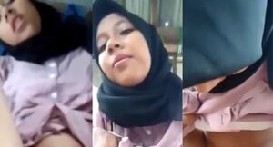 Bocil SMP Viral Hijab Ngewe Digubuk Belakang Rumah